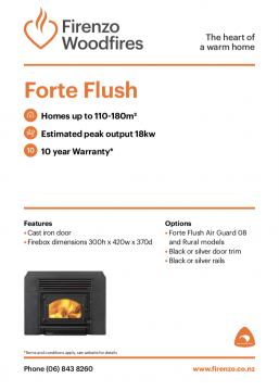 Forte Flush Product Sheet
