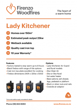 Lady Kitchener Product Sheet