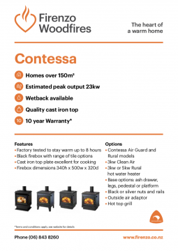 Contessa Product Sheet
