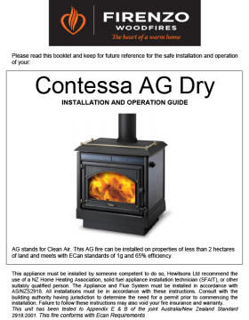 Install Contessa AG Dry