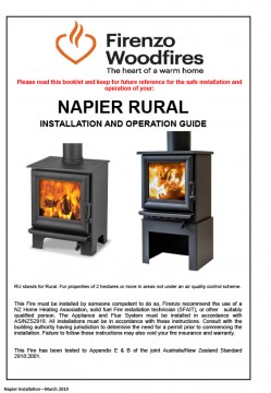 Napier Rural Installation Guide