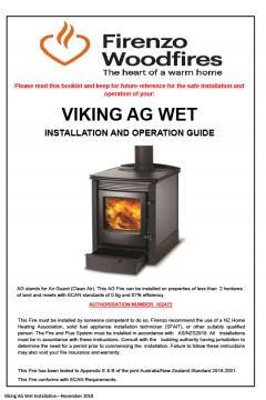 Viking AG Wet Installation Guide